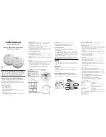 Предварительный просмотр 1 страницы Nexa EL1313/KD-101LC User Manual