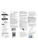 Предварительный просмотр 1 страницы Nexa GNS-2236/RF Manual