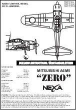 Nexa MITSUBISHI A6M5 ZERO Building Instructions preview