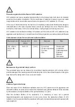 Предварительный просмотр 10 страницы Nexa PROLUX G 36W A Instructions For Use Manual