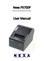 Preview for 1 page of Nexa PX700P User Manual