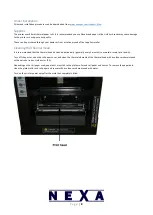 Preview for 8 page of Nexa PX700P User Manual