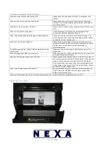 Preview for 9 page of Nexa PX700P User Manual