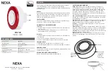 Предварительный просмотр 2 страницы Nexa ZIS-104 Manual