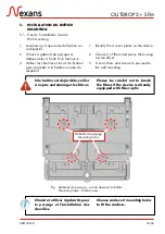 Preview for 18 page of Nexans OUTDROP 2+ SFM 72FO Instructions Manual