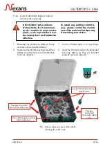 Preview for 22 page of Nexans OUTDROP 2+ SFM 72FO Instructions Manual