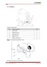 Preview for 9 page of NEXCOBOT TP-100-1 User Manual