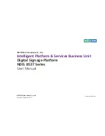 Nexcom NDiS B537 Series User Manual preview