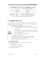 Preview for 13 page of NexComm Systems N560 series H/W Installation Manual