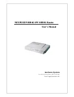 Preview for 1 page of NexComm Systems NR304G-4W User Manual