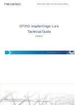 Nexelec INSAFE+Origin D731D Technical Manual preview