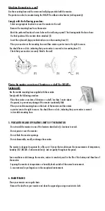 Preview for 6 page of Nexelec INSAFE+ Pilot Instruction Manual