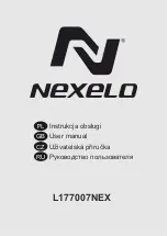 Preview for 1 page of NEXELO L177007NEX User Manual