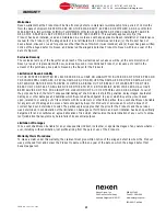 Предварительный просмотр 27 страницы Nexen AIR CHAMP FMCB 130-19 User Manual