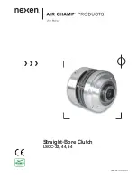 Nexen AIR CHAMP LSCC- 54 User Manual предпросмотр