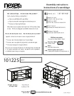 NEXERa 101225 Assembly Instructions Manual предпросмотр