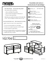 Предварительный просмотр 1 страницы NEXERa 102706 Assembly Instructions Manual