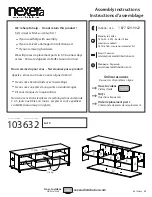 NEXERa 103632 Assembly Instructions Manual предпросмотр