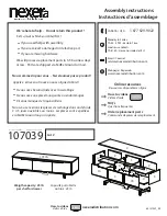 Предварительный просмотр 1 страницы NEXERa 107039 Assembly Instructions Manual