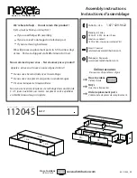 NEXERa 112045 Assembly Instructions Manual предпросмотр