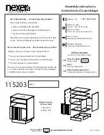 NEXERa 115203 Assembly Instructions Manual предпросмотр