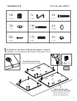 Предварительный просмотр 3 страницы NEXERa 201006 Assembly Instructions Manual