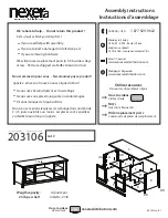 Предварительный просмотр 1 страницы NEXERa 203106 Assembly Instructions Manual