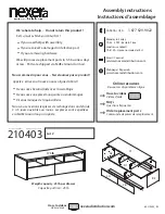 Предварительный просмотр 1 страницы NEXERa 210403 Assembly Instructions Manual