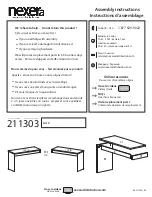 Предварительный просмотр 1 страницы NEXERa 211303 Assembly Instructions Manual