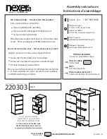 NEXERa 220303 Assembly Instructions Manual предпросмотр