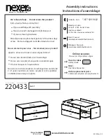 NEXERa 220433 Assembly Instructions Manual предпросмотр