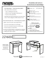 Предварительный просмотр 1 страницы NEXERa 221603 Assembly Instructions Manual