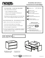 NEXERa 222233 Assembly Instructions Manual предпросмотр