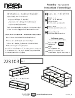 NEXERa 223103 Assembly Instructions Manual предпросмотр