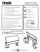 NEXERa 223805 Assembly Instructions Manual предпросмотр