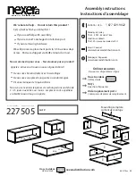 NEXERa 227505 Assembly Instructions Manual предпросмотр