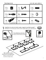 Предварительный просмотр 3 страницы NEXERa 227505 Assembly Instructions Manual