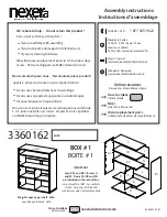 NEXERa 3360162 Assembly Instructions Manual предпросмотр