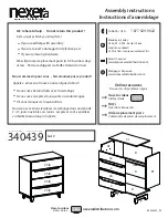 NEXERa 340439 Assembly Instructions Manual предпросмотр