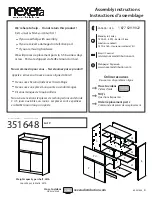 NEXERa 351648 Assembly Instructions Manual предпросмотр