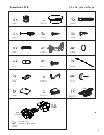 Preview for 3 page of NEXERa 351648 Assembly Instructions Manual