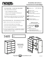 NEXERa 5605 Assembly Instructions Manual предпросмотр