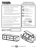 Предварительный просмотр 1 страницы NEXERa 602139 Assembly Instructions Manual