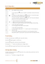 Preview for 5 page of NEXGEN NXG08 User Manual