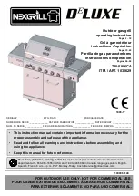 Nexgrill 1031629 Operating Instruction предпросмотр