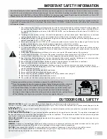 Предварительный просмотр 3 страницы Nexgrill 1142630 Owner'S Manual