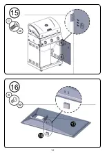 Предварительный просмотр 13 страницы Nexgrill 1900624 Assembly Instructions Manual