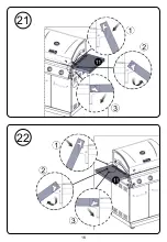 Предварительный просмотр 16 страницы Nexgrill 1900624 Assembly Instructions Manual