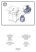 Предварительный просмотр 19 страницы Nexgrill 1900624 Assembly Instructions Manual