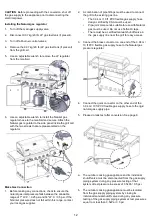 Предварительный просмотр 12 страницы Nexgrill 1900702 Operating Instructions Manual